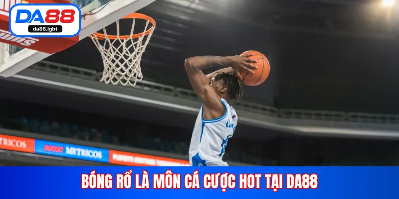 Bóng rổ là môn cá cược hot tại DA88