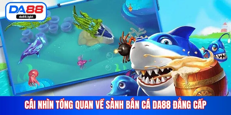 Cái nhìn tổng quan về sảnh bắn cá Da88 đẳng cấp