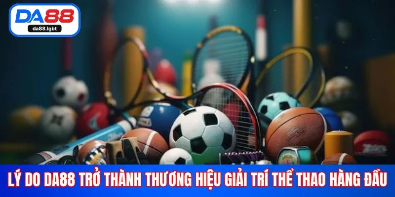 Lý do Da88 trở thành thương hiệu giải trí thể thao hàng đầu